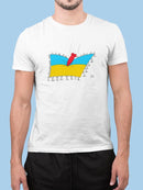 Catching A Missile T-shirt -Dennis Goris Designs