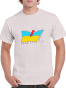 Catching A Missile T-shirt -Dennis Goris Designs