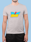 Catching A Missile T-shirt -Dennis Goris Designs
