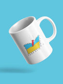 Catching A Missile Mug -Dennis Goris Designs