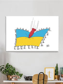 Catching A Missile Wall Art -Dennis Goris Designs