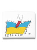 Catching A Missile Wall Art -Dennis Goris Designs