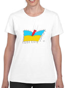 Catching A Missile T-shirt -Dennis Goris Designs