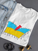 Catching A Missile T-shirt -Dennis Goris Designs