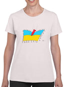 Catching A Missile T-shirt -Dennis Goris Designs