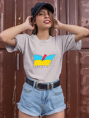 Catching A Missile T-shirt -Dennis Goris Designs