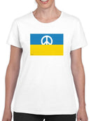 Ukraine Peace T-shirt -Dennis Goris Designs