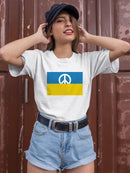 Ukraine Peace T-shirt -Dennis Goris Designs