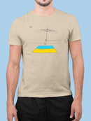 Broken Umbrella For Ukraine T-shirt -Dennis Goris Designs