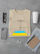 Broken Umbrella For Ukraine T-shirt -Dennis Goris Designs