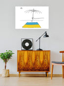 Broken Umbrella For Ukraine Wall Art -Dennis Goris Designs