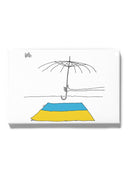 Broken Umbrella For Ukraine Wall Art -Dennis Goris Designs