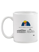 White House Or Big House Mug -Dennis Goris Designs