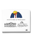 White House Or Big House Wall Art -Dennis Goris Designs