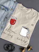 Writing And Editing T-shirt -Dennis Goris Designs