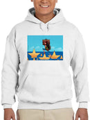 Walking Through Fallen Stars Hoodie -Ahmad Rahma Designs
