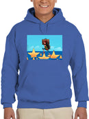 Walking Through Fallen Stars Hoodie -Ahmad Rahma Designs