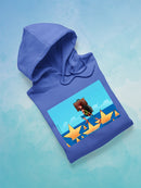 Walking Through Fallen Stars Hoodie -Ahmad Rahma Designs