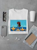 Walking Through Fallen Stars T-shirt -Ahmad Rahma Designs
