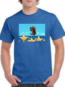 Walking Through Fallen Stars T-shirt -Ahmad Rahma Designs