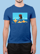 Walking Through Fallen Stars T-shirt -Ahmad Rahma Designs