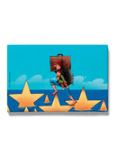 Walking Through Fallen Stars Wall Art -Ahmad Rahma Designs