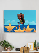 Walking Through Fallen Stars Wall Art -Ahmad Rahma Designs