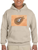 Bird In The Shadow Hoodie -Ahmad Rahma Designs