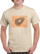Bird In The Shadow T-shirt -Ahmad Rahma Designs