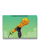 Universal Microphone Wall Art -Ahmad Rahma Designs