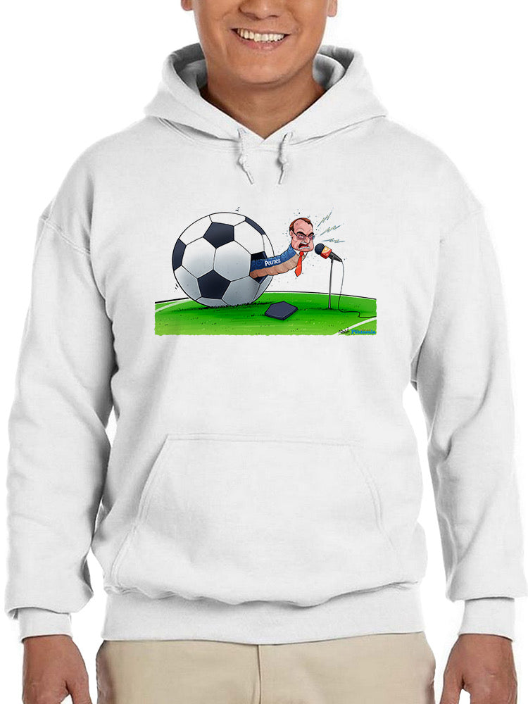 Soccer Politics Hoodie -Ahmad Rahma Designs