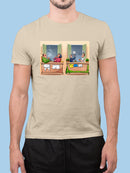 Soccer Balcony T-shirt -Ahmad Rahma Designs