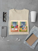 Soccer Balcony T-shirt -Ahmad Rahma Designs