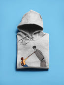 Tearing Down A Statue Hoodie -Ahmad Rahma Designs