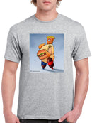 Junk Food Creature T-shirt -Ahmad Rahma Designs