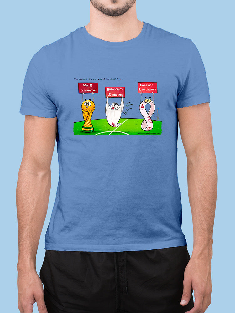 The Success Of The World Cup T-shirt -Ahmad Rahma Designs