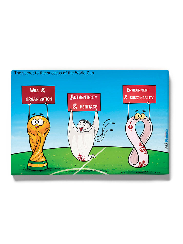 The Success Of The World Cup Wall Art -Ahmad Rahma Designs