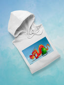 Dragon Chained To Virus Hoodie -Ahmad Rahma Designs