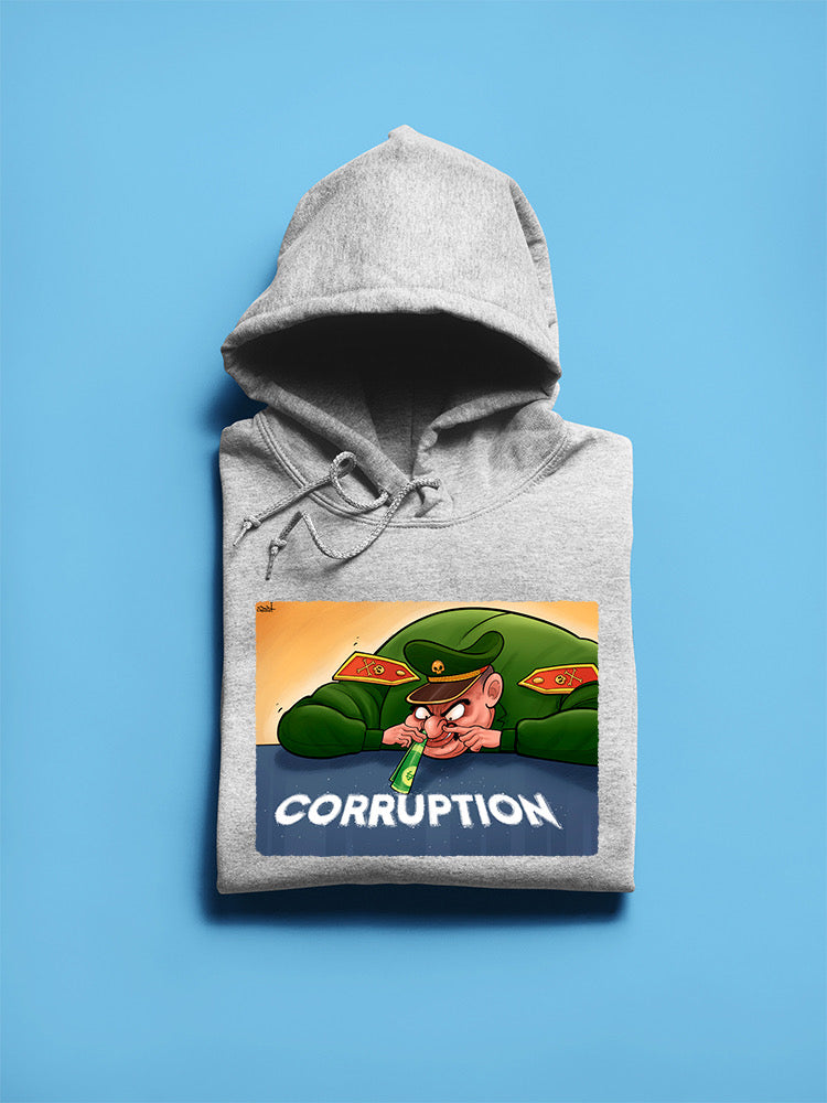 Military Corruption Hoodie -Ahmad Rahma Designs