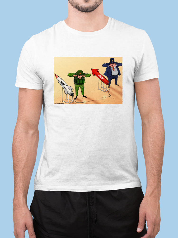 Wars And Prices Rockets T-shirt -Ahmad Rahma Designs