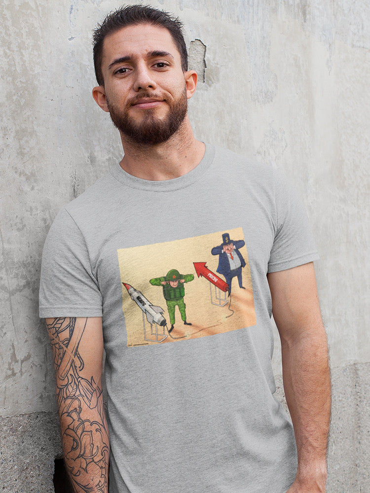 Wars And Prices Rockets T-shirt -Ahmad Rahma Designs