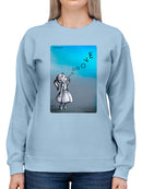 Bubbles Of Love Sweatshirt -Andrea Pecchia Designs