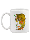 Watering Peace Mug -Andrea Pecchia Designs