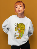 Watering Peace Sweatshirt -Andrea Pecchia Designs