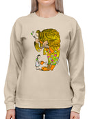 Watering Peace Sweatshirt -Andrea Pecchia Designs