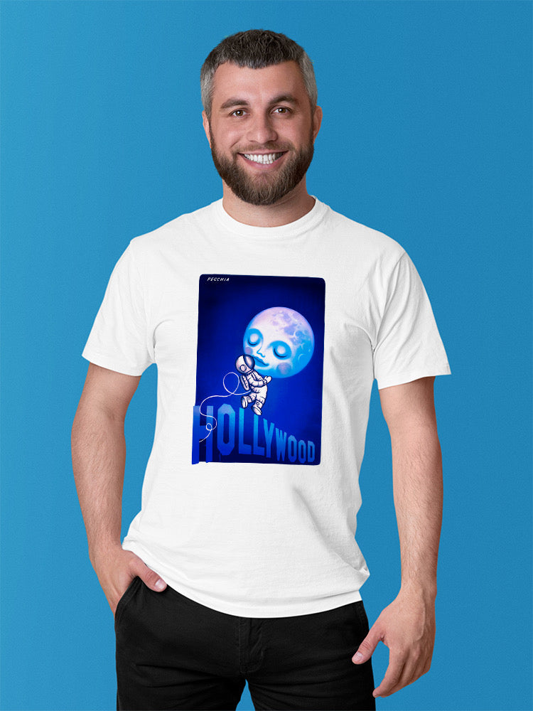 Hollywood Astronaut T-shirt -Andrea Pecchia Designs