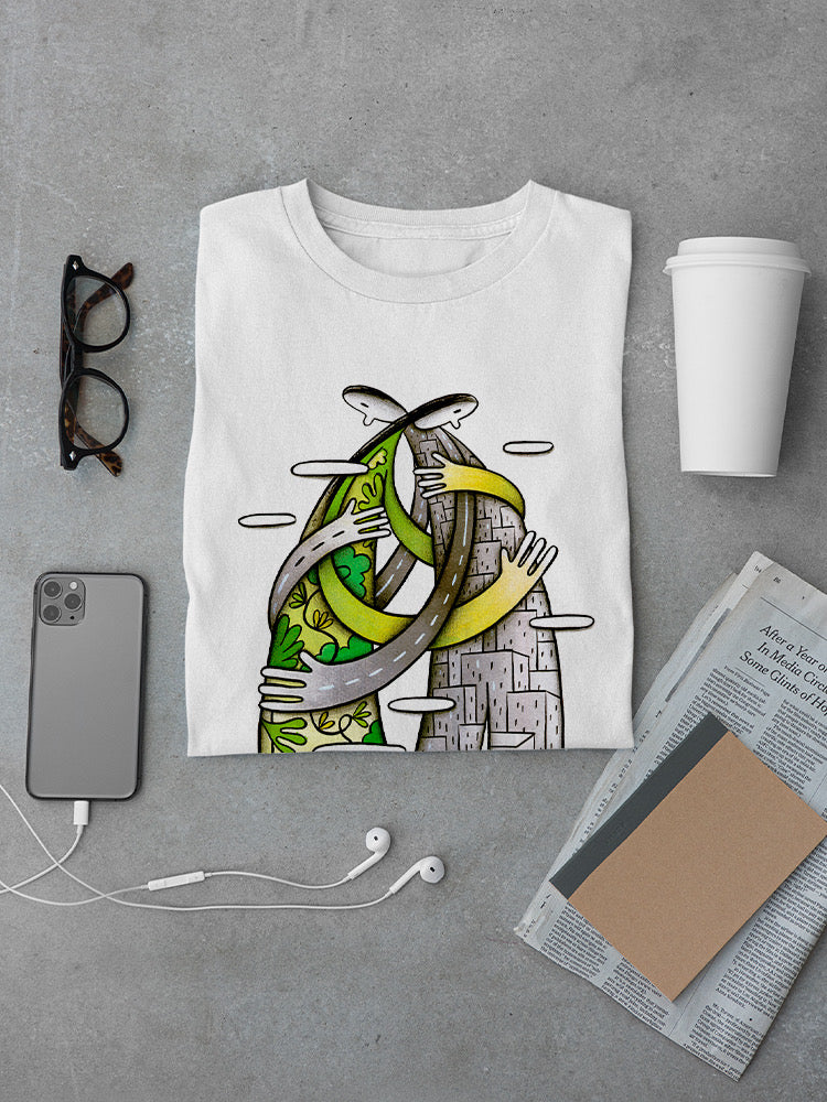 Nature And The City T-shirt -Andrea Pecchia Designs